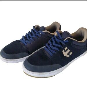 Etnies Meana Men's Skate Shoes Navy Blue US 8.5 EU 41.5 Gum Sole Lace Up